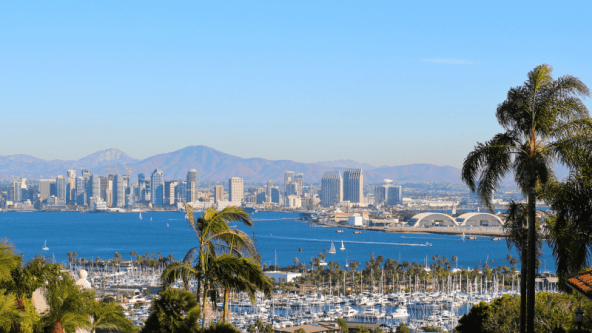 San Diego RV rental search results