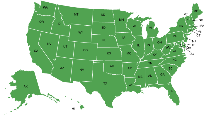 U.S. Map