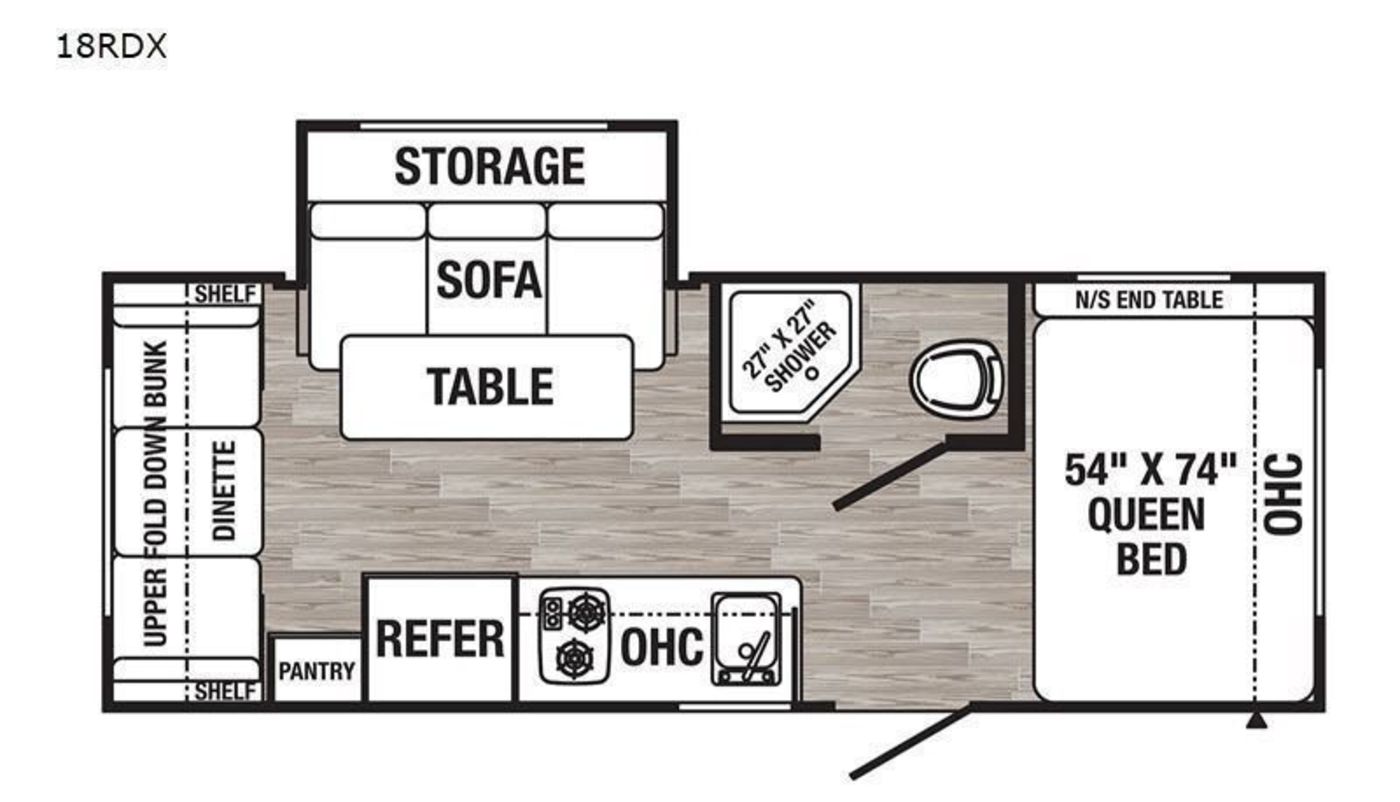 2021 palomino puma ultra lite 18rdx