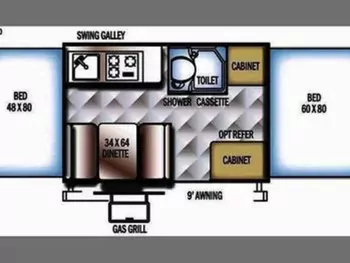 2017 Rockwood 2017 rockwood 1940LTD tent pop up trailer - Travel Trailer RV on RVnGO.com