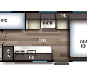 2019 Cherokee Wolf Pup 16BHS - Travel Trailer RV on RVnGO.com