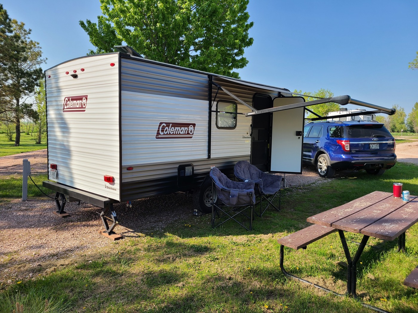 Travel Trailer RV Rental in Durand, WI - 2021 Dutchmen Coleman