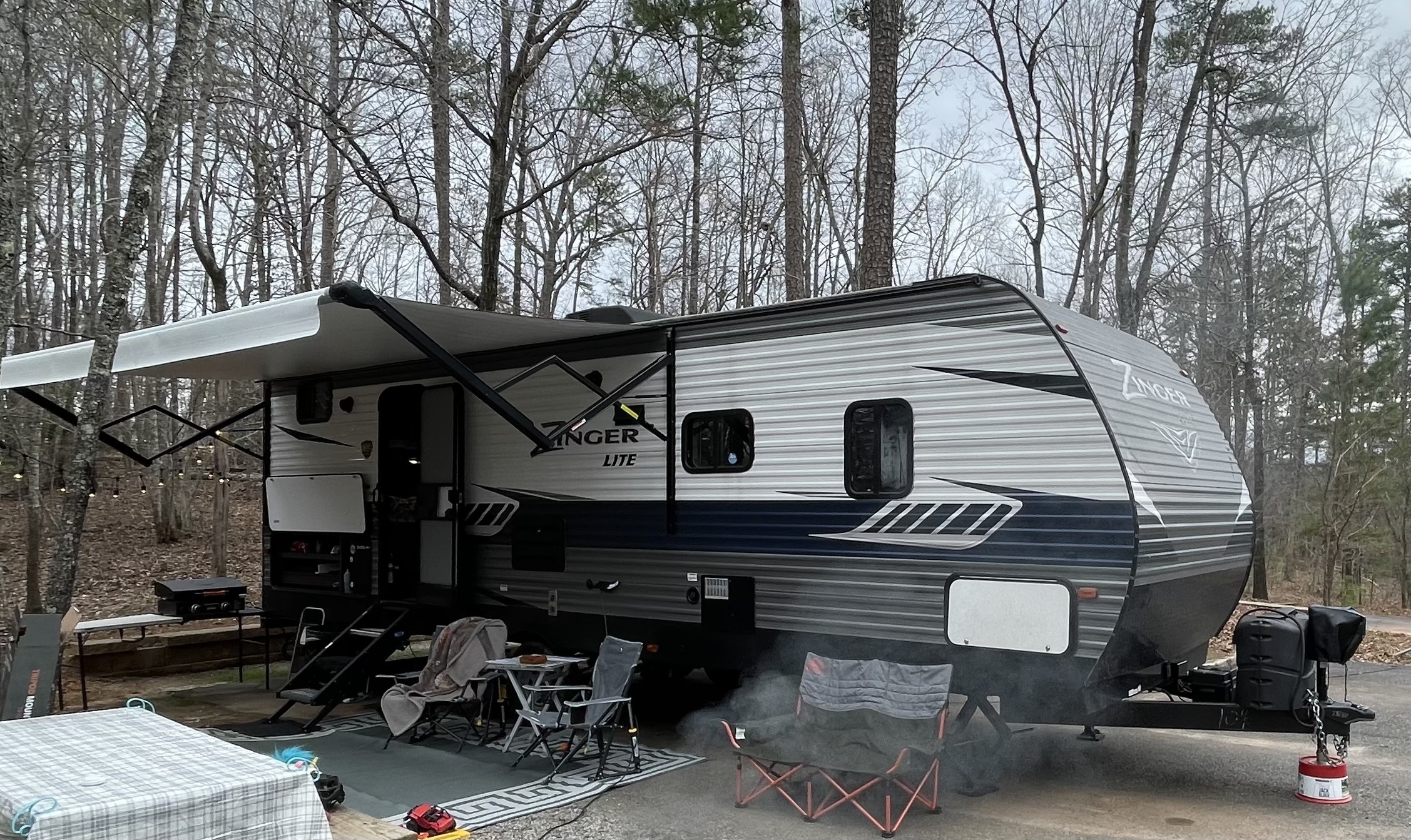 "ZINA"   -  2019 33' Zinger Travel Trailer w/ Bunks