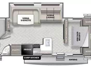 2023 Salem 263BHXLX - Travel Trailer RV on RVnGO.com
