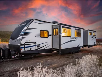 2021 Keystone Passport 3400QD Grand Touring - Travel Trailer RV on RVnGO.com