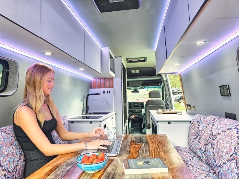Sovereign "One" Sprinter 2022 Off-Grid, Shower and Full Kitchen