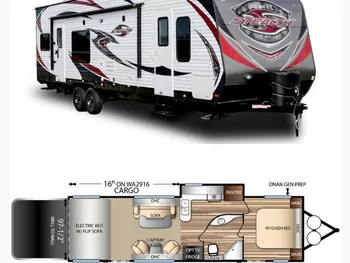2016 Forest River Stealth WA2916 - Toy Hauler RV on RVnGO.com