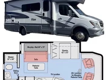 2018 Winnebago View 24D - Class C RV on RVnGO.com