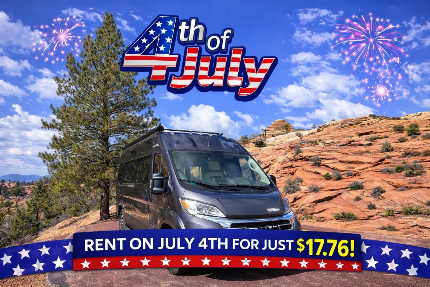 Explore & Stay: Van with Full Bathroom for Southwest Adventures