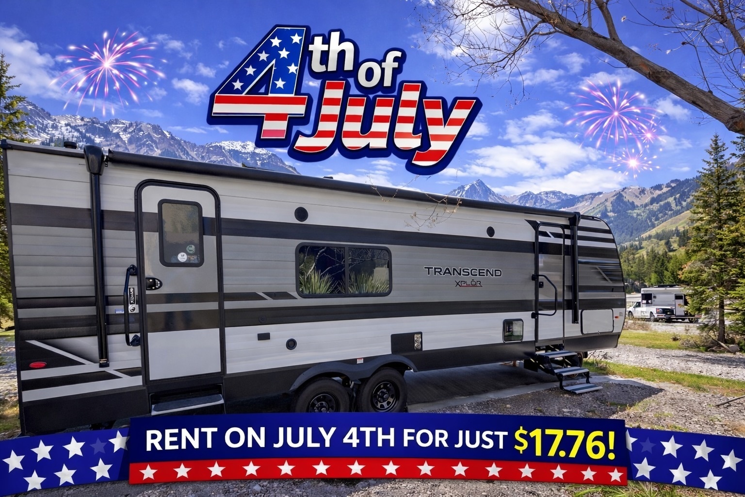 Spacious, Clean, Escape-Ready Trailer – Tow & Go!