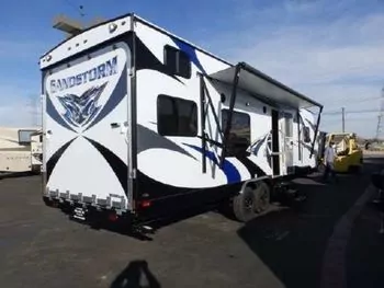 2016 Forest River Sandstorm 36' - Toy Hauler RV on RVnGO.com