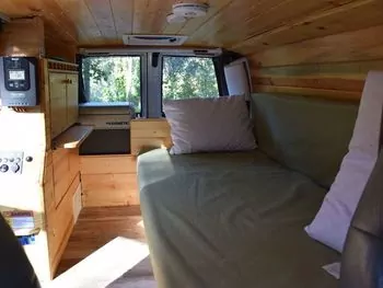 Campervan RV Rental in San Jose, CA 2000 GMC Safari 15247 RVnGO