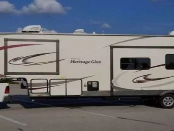 2016 Forest River Heritage Glen 356QB - Travel Trailer RV on RVnGO.com