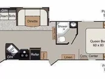 2015 Passport Ultra Lite 2890rl - Travel Trailer RV on RVnGO.com